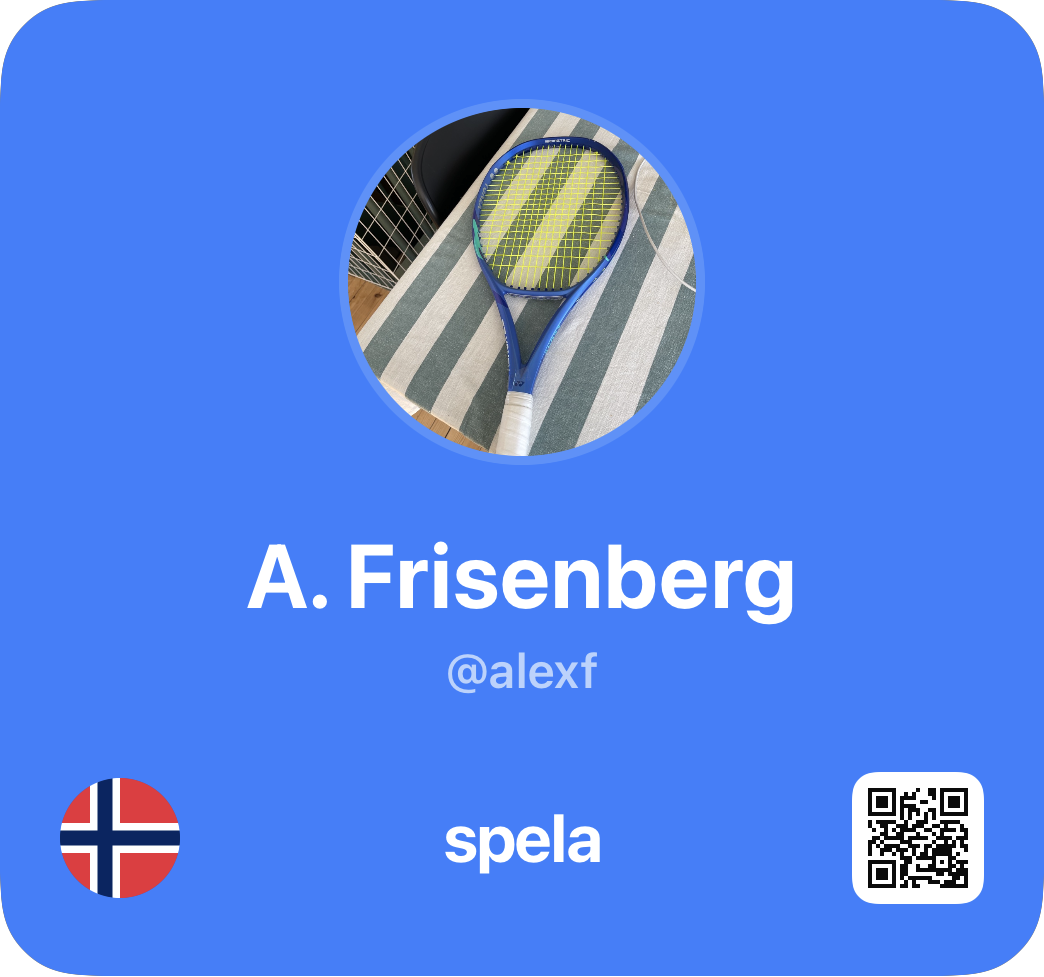 Alexander Frisenberg (@alexf)