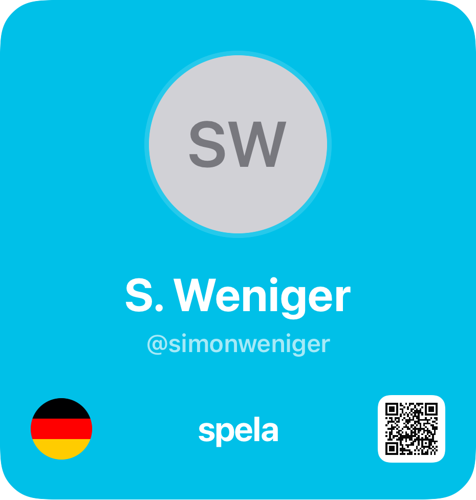 Simon Weniger (@simonweniger)