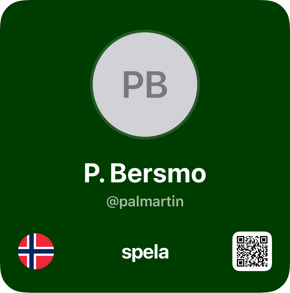 Pål Martin Bersmo (@palmartin)