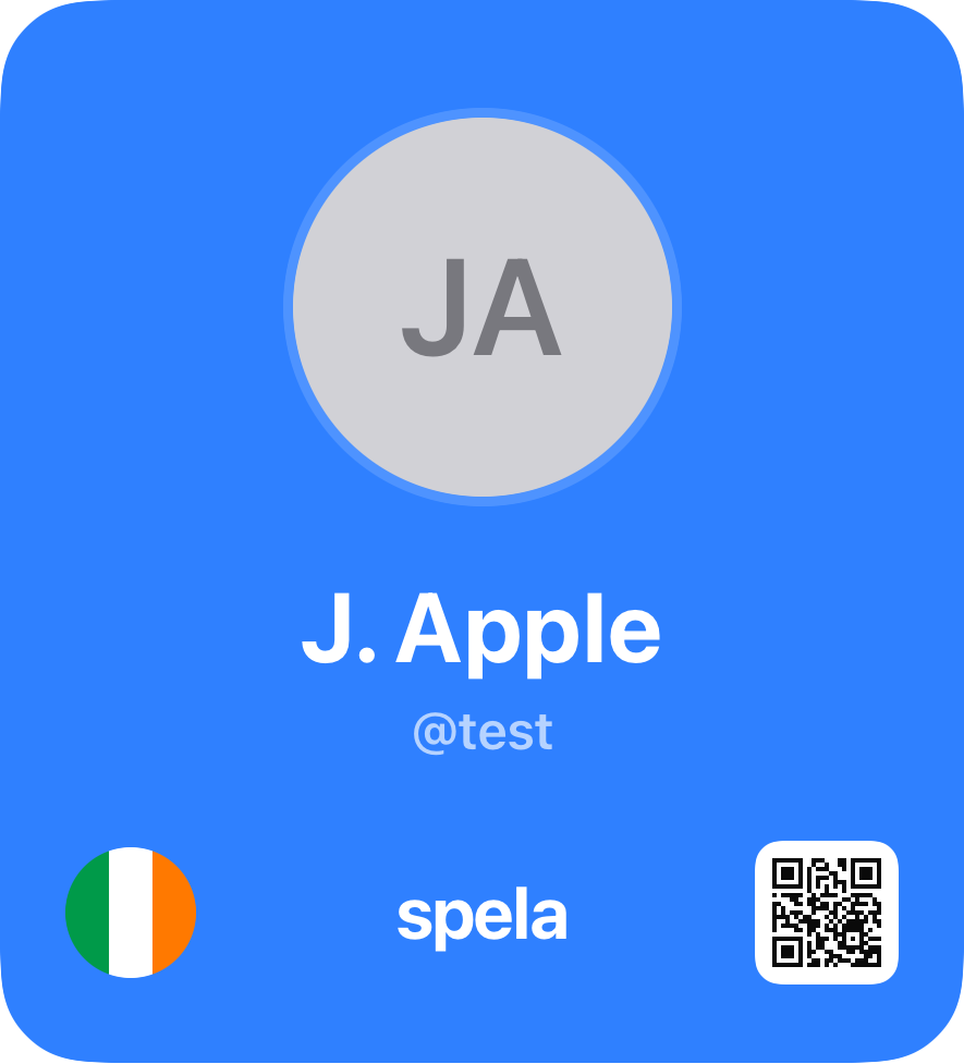 John Apple (@test)