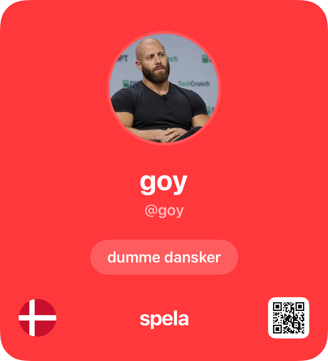 goy (@goy) — dumme dansker