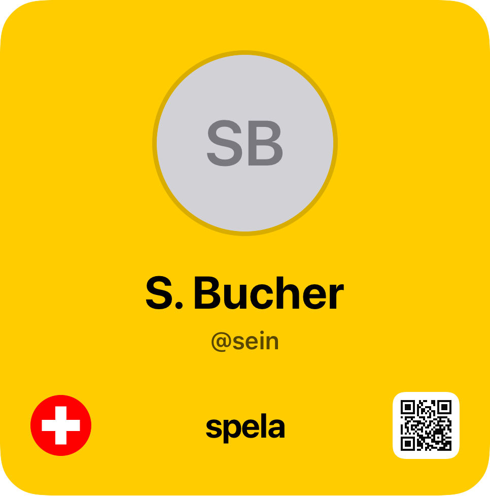 Seïn Bucher (@sein)
